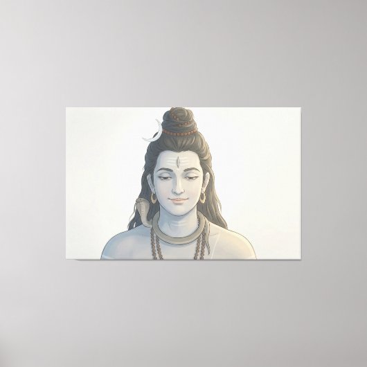 Shiva Canvas Afdruk (Voorkant)