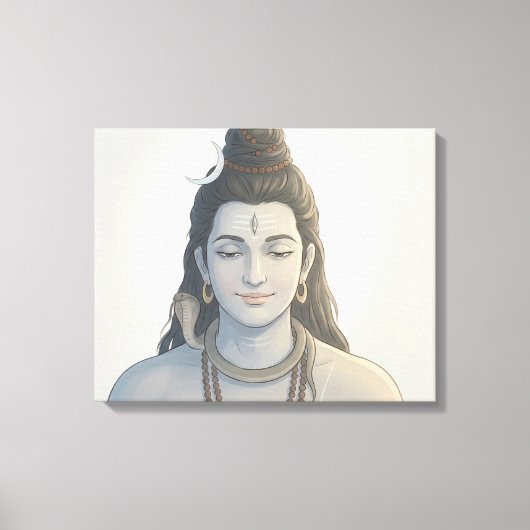 Shiva Canvas Afdruk (Voorkant)