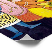 Shiva Dancing Indian Painting Poster (Hoek)