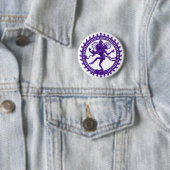 Shiva de Cosmic Dancer Ronde Button 5,7 Cm (In situ)