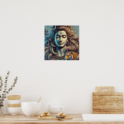 Shiva de Destroyer Poster (Keuken)