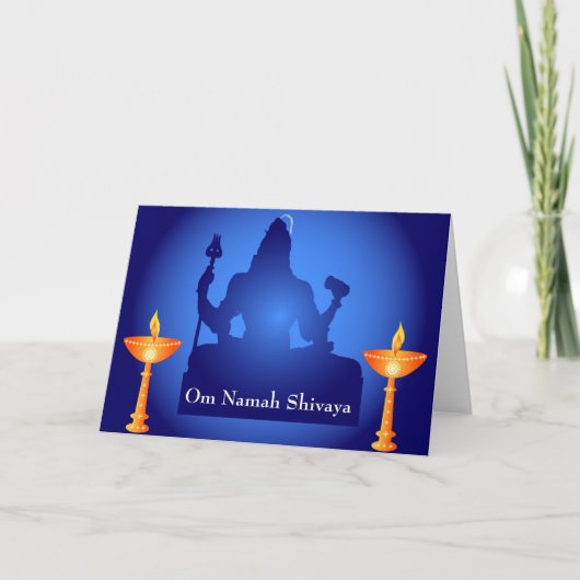 Shiva - De Indiase God Kaart (Voorkant)