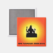 Shiva - De Indiase God Magneet (Voorkant / Achterkant)