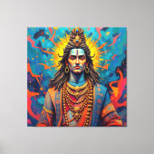 SHIVA DE VERNIETIGER-2 CANVAS AFDRUK (Voorkant)