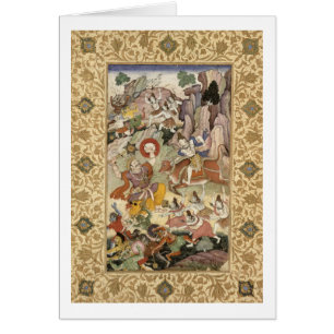 Shiva doodt de Demon Andhaka, c.1585-90