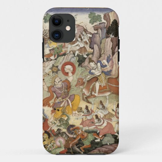 Shiva doodt de Demon Andhaka, c.1585-90 Case-Mate iPhone Case (Achterkant)
