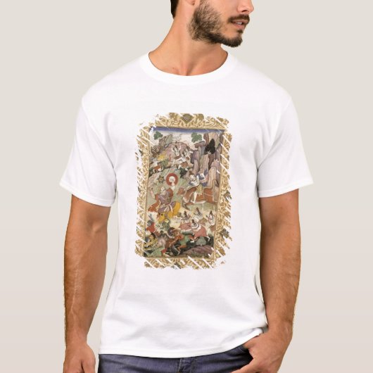 Shiva doodt de Demon Andhaka, c.1585-90 T-shirt (Voorkant)