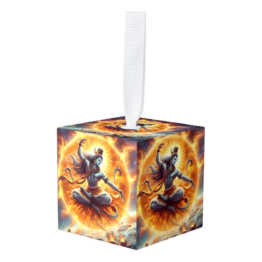 Shiva en de Zon Decoratie (Voorkant hoekig)