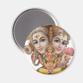 Shiva en familie magneet (Voorkant / Achterkant)