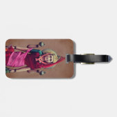 Shiva en Parvati Bagagelabel (Achterkant horizontaal)