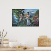 Shiva en Parvati - Het alleszins kwaadaardige paar Poster (Keuken)