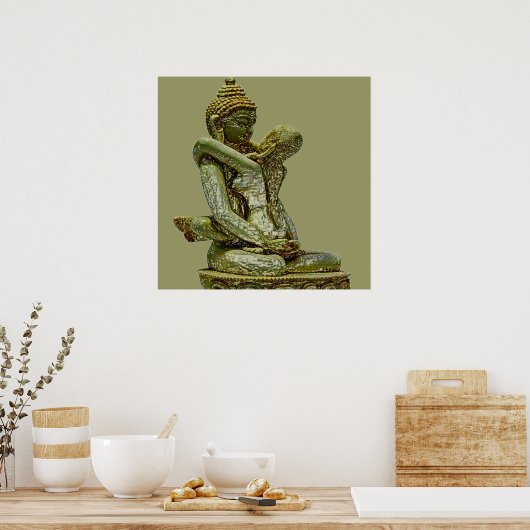 SHIVA EN PARVATI POSTER (Keuken)