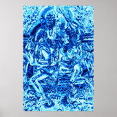 Shiva en Shakti Embrace Poster (Voorkant)