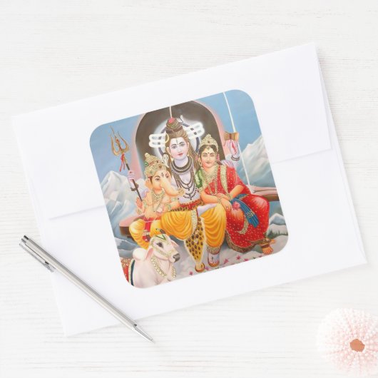 Shiva Familie Stickers (Envelop)