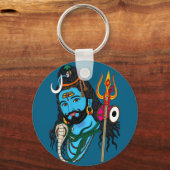 Shiva-gezichtssleutelhanger Sleutelhanger (Voorkant)
