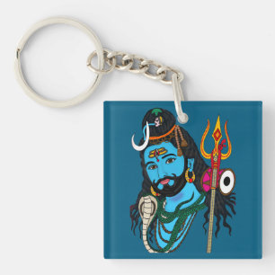 Shiva Gezichtssleutelhanger Sleutelhanger