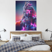 Shiva God India Canvas Afdruk (Insitu (Slaapkamer))