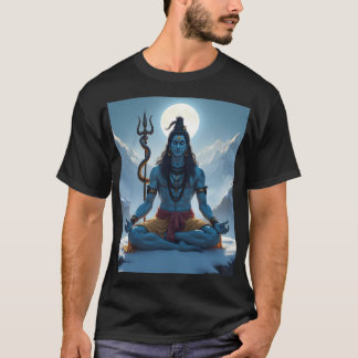 Shiva Hindoe God van Leven en Dood T-shirt