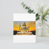 SHIVA HINDU GOD BRIEFKAART (Staand voorkant)