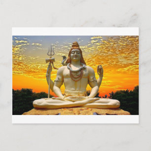 SHIVA HINDU GOD BRIEFKAART