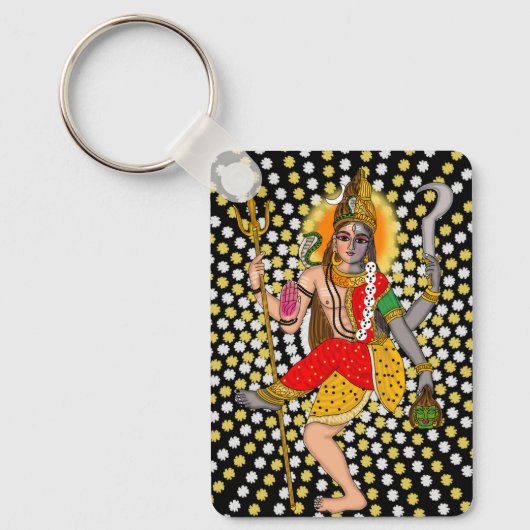 Shiva Kali Sleutelhanger (Voorkant)