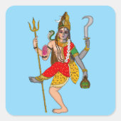 Shiva Kali Sticker (Voorkant)