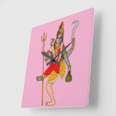 Shiva Kali Wandklok (Hoek)