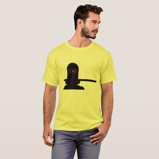 SHIVA LINGAM UNIEK DESIGN LOGO TSHIRT OM MODE (Voorkant volledig)