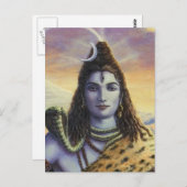 Shiva Mahadeva Briefkaart (Voorkant / Achterkant)