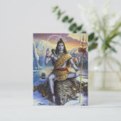 Shiva Mahadeva Briefkaart (Staand voorkant)