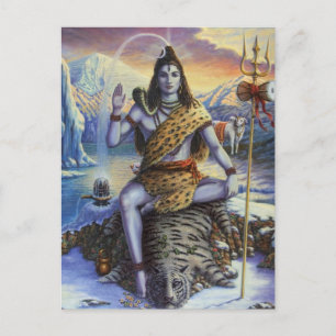 Shiva Mahadeva Briefkaart