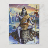 Shiva Mahadeva Briefkaart (Voorkant)