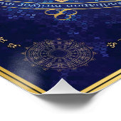 Shiva Mahamrityunjaya - Karma Purifying Poster (Hoek)