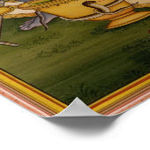 Shiva Making Bhang Poster (Hoek)