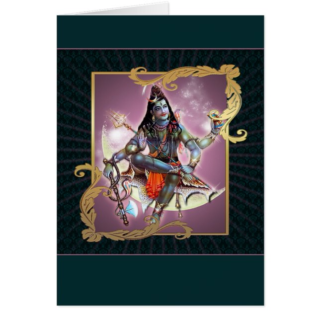 Shiva -  Moss - Kaart, groet, noot (Voorkant)