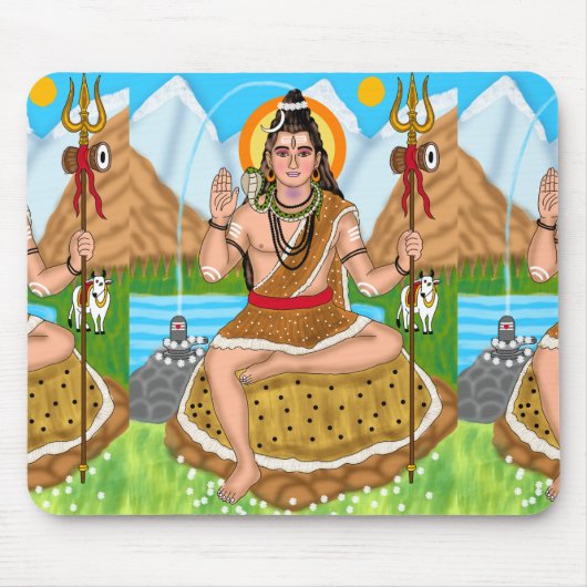 Shiva Mouse Pad Muismat (Voorkant)