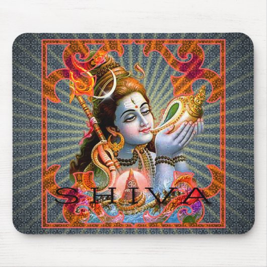 SHIVA Mousepad Muismat (Voorkant)