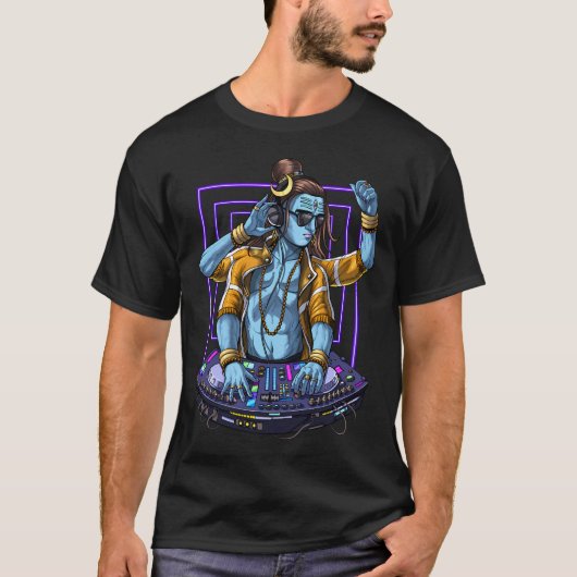 Shiva Music DJ T-shirt (Voorkant)