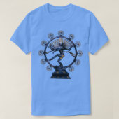 Shiva Nataraj Lord of Dance een feitelijk kader T-shirt (Design voorkant)