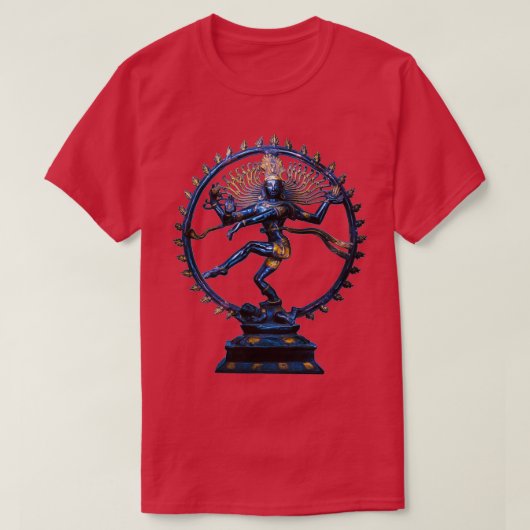 Shiva Nataraj Lord of the Cosmic Dance and Remover T-shirt (Design voorkant)