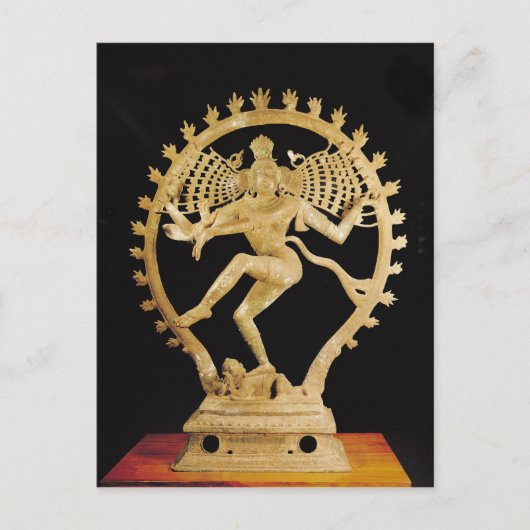 Shiva Nataraja Briefkaart (Voorkant)