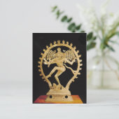Shiva Nataraja Briefkaart (Staand voorkant)