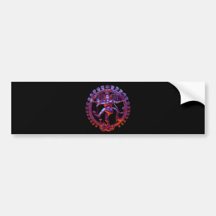 Shiva Nataraja dansend Bumpersticker