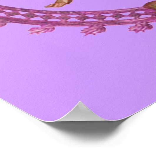 Shiva (Nataraja) de Cosmic Dancer Poster (Hoek)