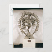 Shiva Nataraja, Dravidian Briefkaart (Voorkant / Achterkant)