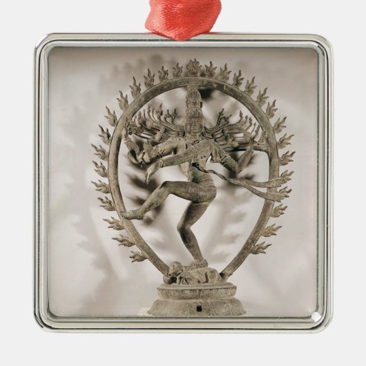Shiva Nataraja, Dravidian Metalen Ornament (Voorkant)