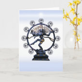 Shiva Nataraja, fabelachtige fractal Kaart (Gele Bloem)