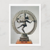 Shiva Nataraja, Tamil Nadu, Late Chola (brons) Briefkaart (Voorkant)