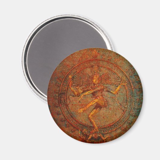 Shiva op ondergrondse ondergrondse bekleding magneet (Voorkant / Achterkant)