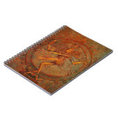 Shiva op ondergrondse ondergrondse bekleding notitieboek (Linkerzijde)